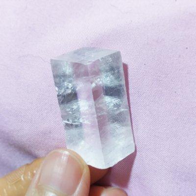 Calcite illusion looks so perfect to me.