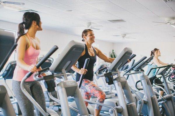 Lots of Cardio Equipment to choose from