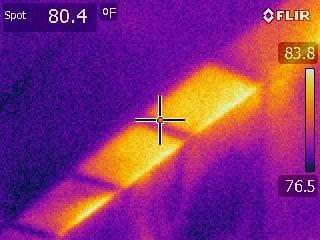 Thermal Imaging-missing insulation new construction