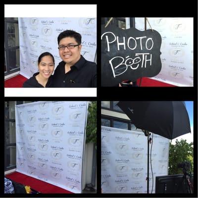 Used as a backdrop. Red carpet was also purchased here at Event Step & Repeat.