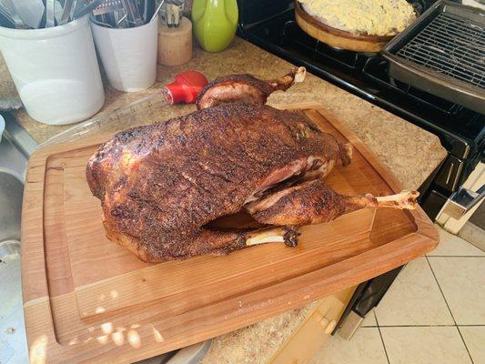 Thanksgiving goose. With a little help from A&H Market in Manhasset, NY and Gordon Ramsay.