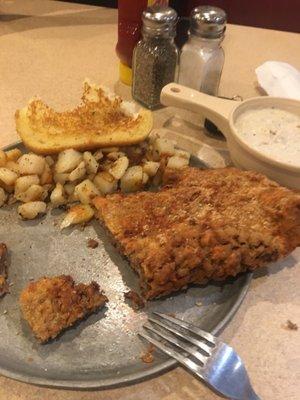 Chicken fried steak!