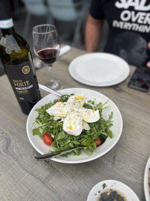 Burrata salad