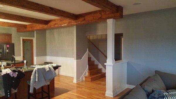 Cedarburg white woodwork painting