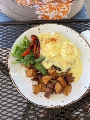 Eggs Eiffel Benedict