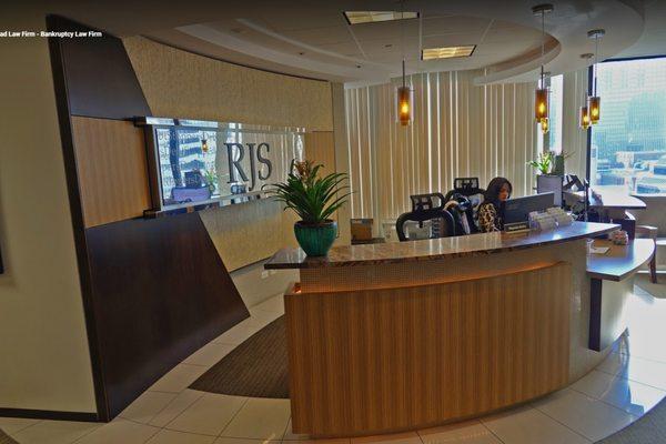 Debtstoppers - The Semrad Law Firm (interior - reception)