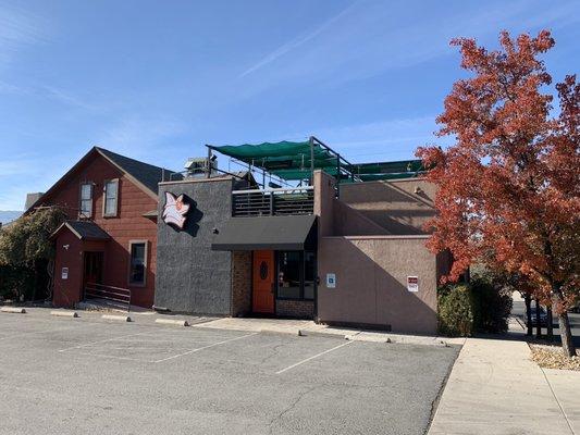 Entrance to the brewery