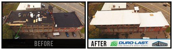 Duro-Last Roof Replacement - Pioneer Building, Detroit, MI