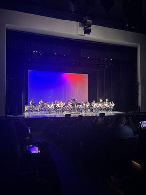 Bowie HS wind band