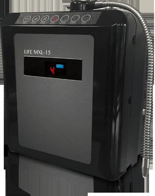 The Life Ionizer MXL-15 is the most powerful water ionizer in the world.  Get all of the benefits with the new 2019 MXL Life Ionizers.