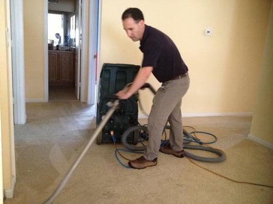 On site carpet cleaning pic