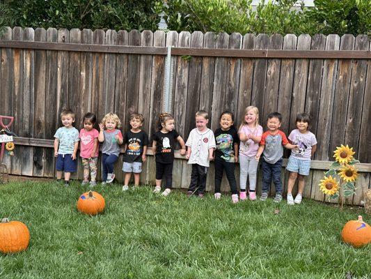 2/3-year-olds, Class Pumpkin Patch