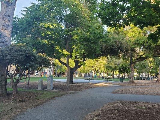 Park benches