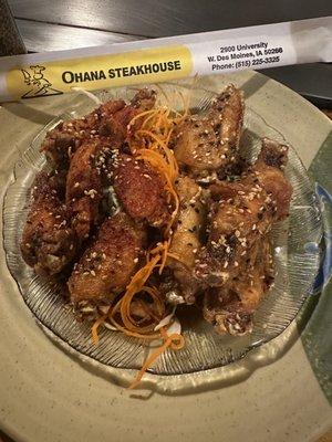 Ohana Chicken Wings