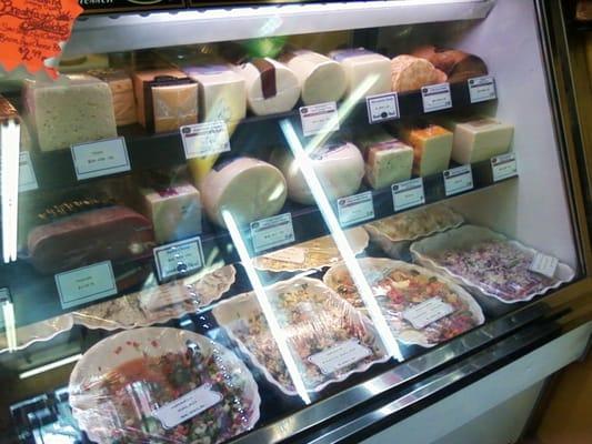 More meats, cheeses, and salad mixes