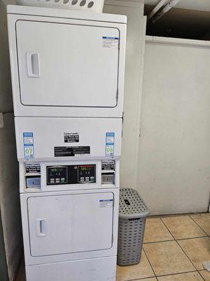 2 dryers for an 18 unit apartment complex with tons of families.