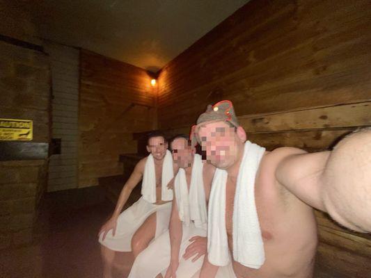 Dry sauna