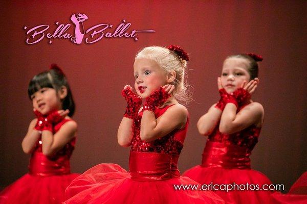 Age 3 Princess Ballet at our annual Recital!