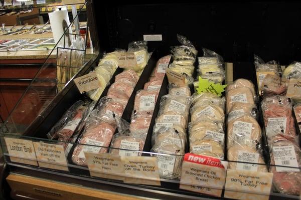 Packaged daily, deli meat so you don't have to wait in line.  Soooo clever.  Why doesn't my grocery store do this!?