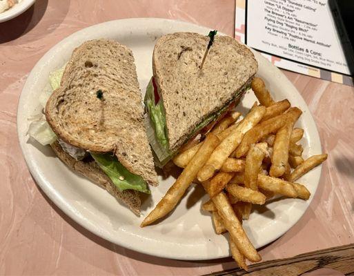 Chicken salad sandwich