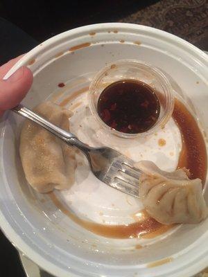 13. 8 Piece Steamed Dumplings