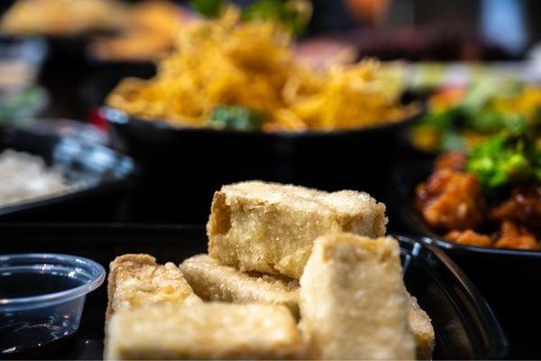 Fried tofu