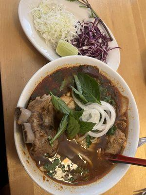 Bun Bo hue a lil too sweet.