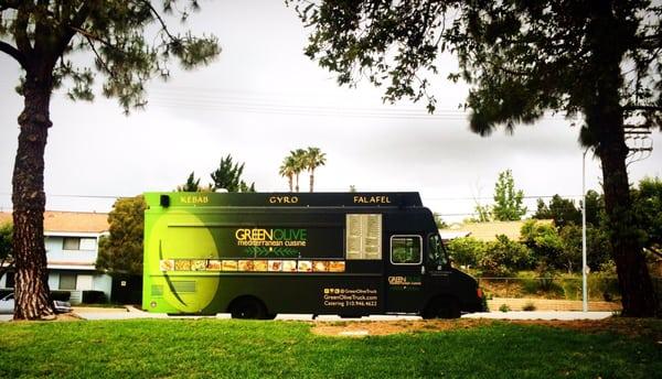 Tonight we are in Sylmar!!! Www.greenolivetruck.com for all our dates