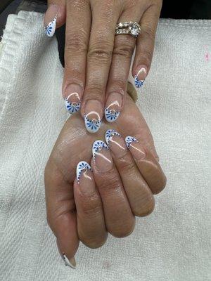 Full set acrylic