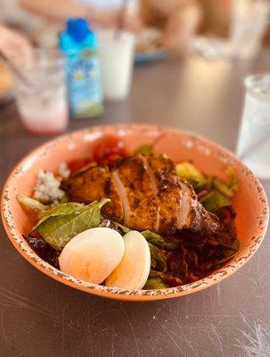 Cobb Salads with Grilled Chicken