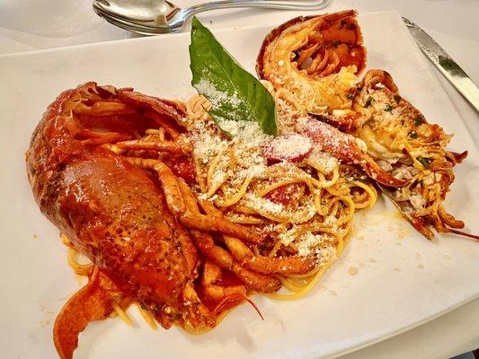 Lobster spaghetti special