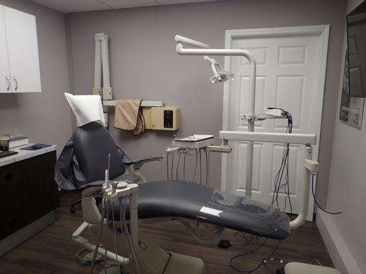 One of our comfortable dental chairs at Todays Dental