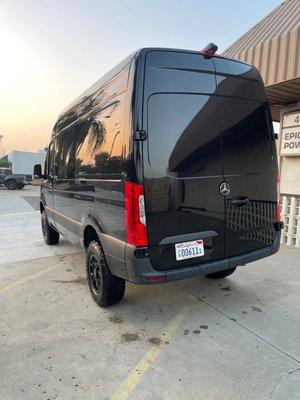 2019 MERCEDES SPRINTER 2500 - REPAIRED REAR DRIVER ANGLE