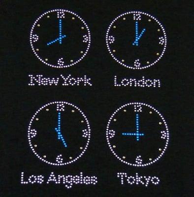 WORLD TRAVELER organic cotton or bamboo rhinestone t-shirts