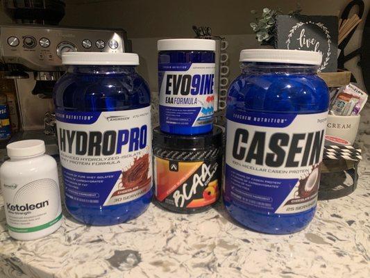 Whey protein/Casein/ BCAA...