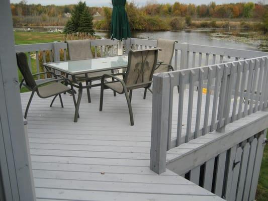 Deck addition