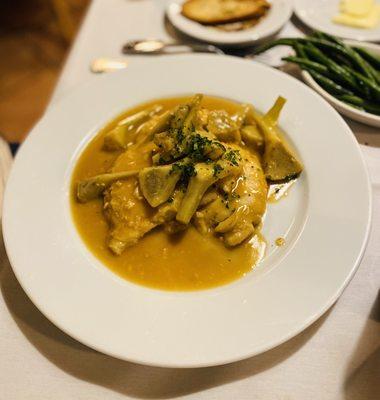 Chicken with Artichoke Hearts