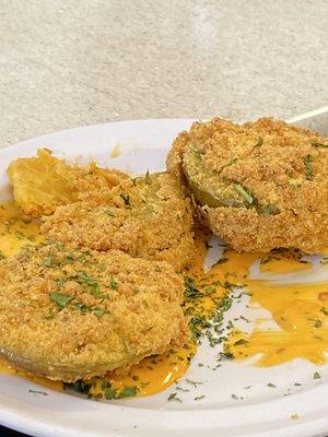 Fried green tomatoes