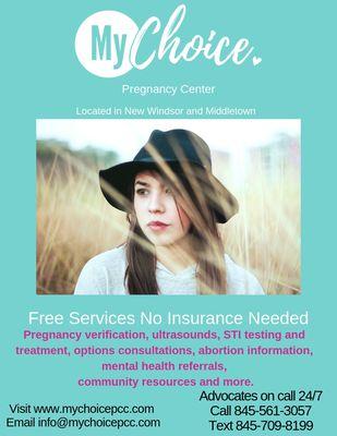 Free services, no insurance needed.