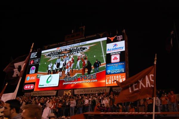 Pest Management supporting Longhorn Athletics