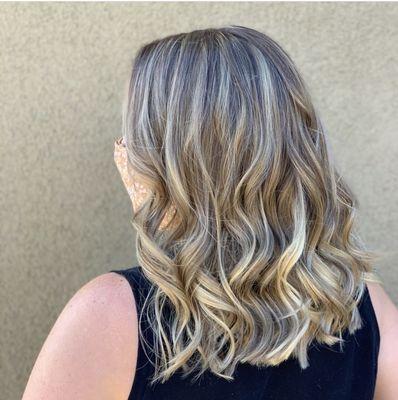 Blonde balayage