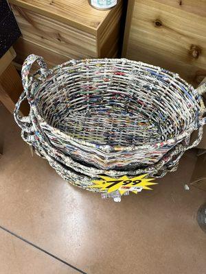 Newspaper basket