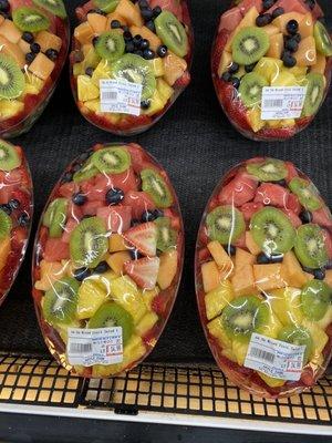 Beautiful displayed and PRICED fresh fruit platter