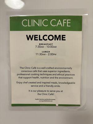 Clinic Café