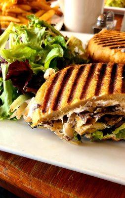 Goat cheese panini!!