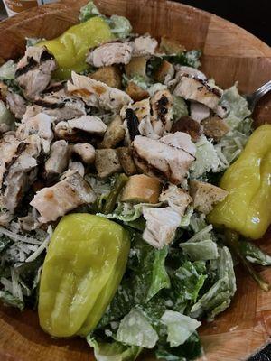 Pepperoncini Caesar Salad