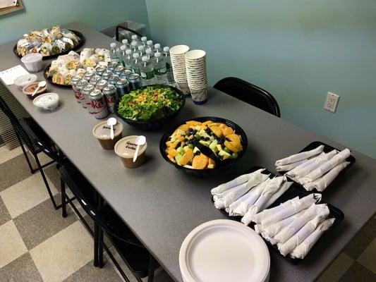 Catering Spread