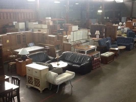 A view of the warehouse. This is about half of it.