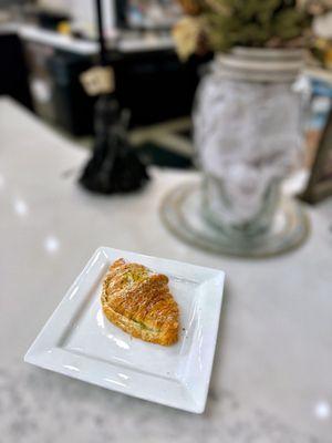 Pistachio croissant