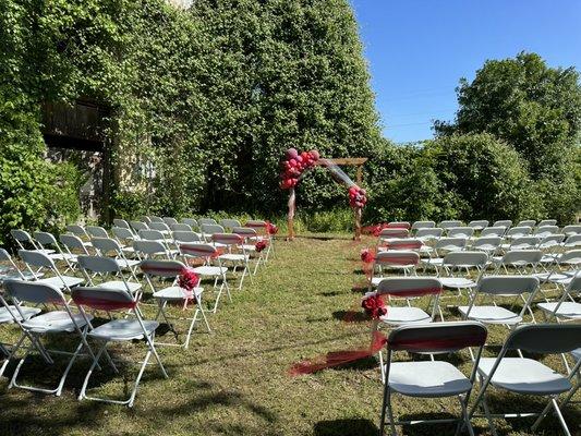 Tirzah - Outside Garden Area - Wedding